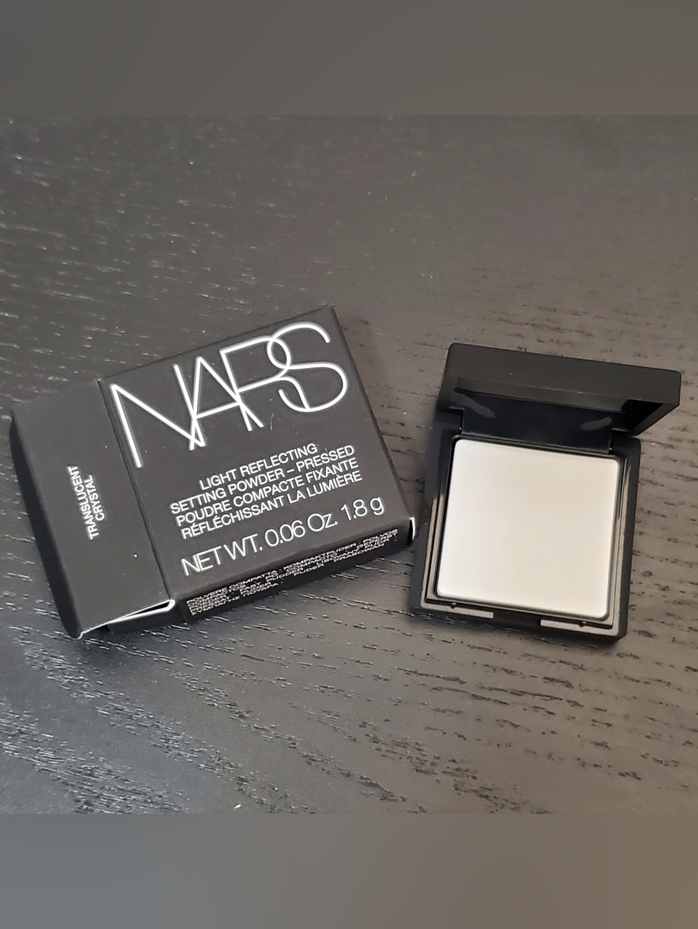NARS Light Reflecting Pressed Setting Powder - Crystal White 1.8g Mini Size